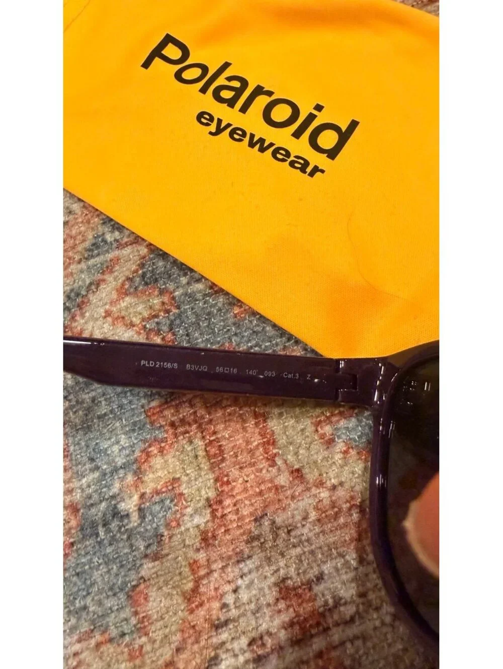 NEW Purple Polaroid Polarized Sunglasses